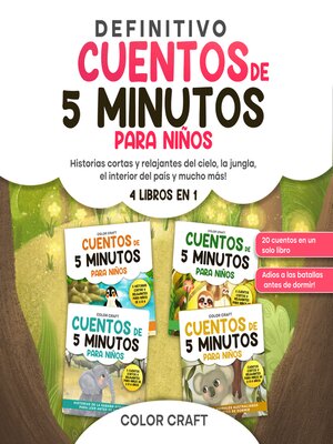 cover image of El libro definitivo de cuentos de 5 minutos para niños